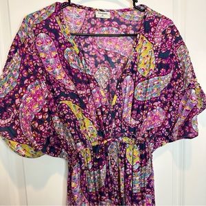 World Market Paisley Dress size S/M